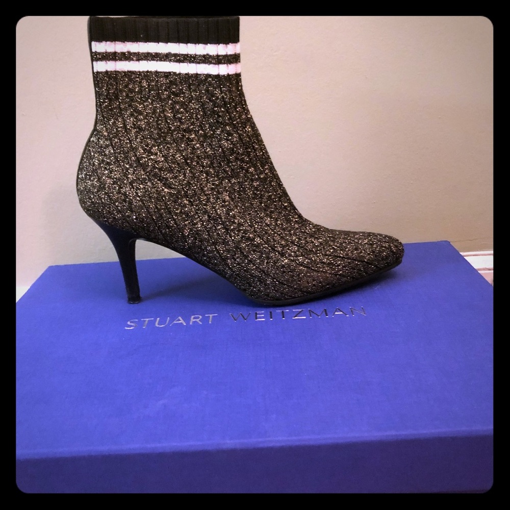 Stuart Weitzman Waverly Sock Booties